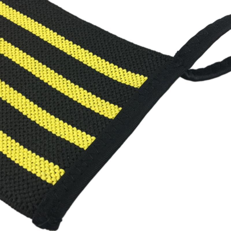 1Pcs Gym Fitness Weightlifting Bracers Powerlifting Wristband Support Elastic  Sports Accessories