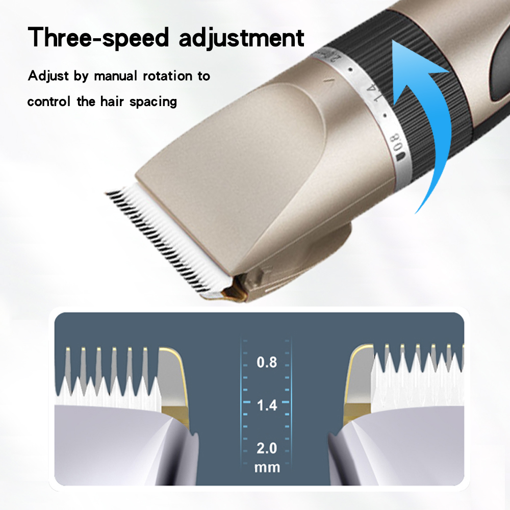 HIENA Hair Clipper Professional Electric Hair Trimmer Digital Rechargeable Hair Nail & Tools