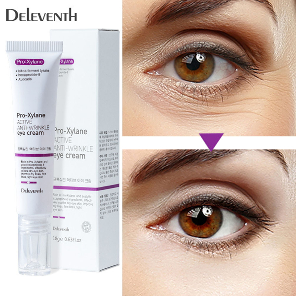 Active Anti-Wrinkle Eye Cream Fades Fine Lines Dark Circles Eye Serum Remove Eye Bags Puffiness Anti-Aging Firmness Eye Care Skin Care