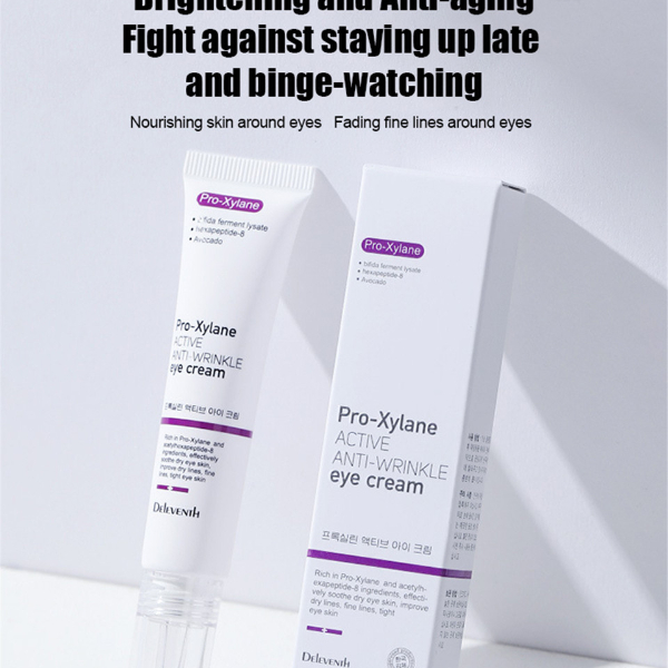 Active Anti-Wrinkle Eye Cream Fades Fine Lines Dark Circles Eye Serum Remove Eye Bags Puffiness Anti-Aging Firmness Eye Care Skin Care