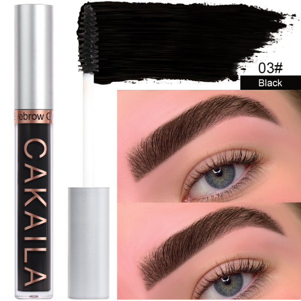 Brand Long Lasting Waterproof Henna Eyebrow Liquid Cream Tattoo Brow Tint Black Brown Makeup