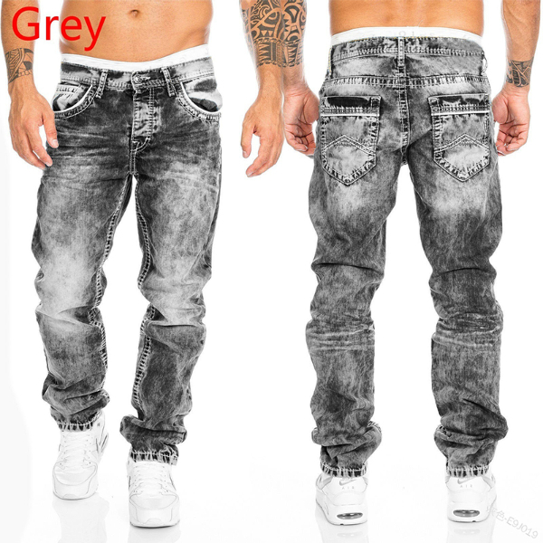 Trousers  Straight Jeans Man Vintage Wash Denim pants Spring Summer Boyfriend baggy Jeans men Streetwear Cacual Designer Cowboy Trousers