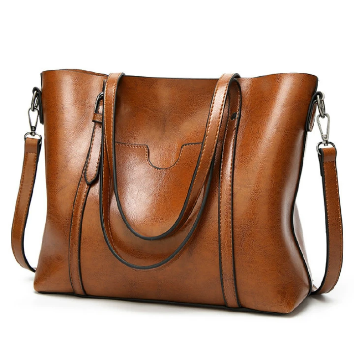 Shoulder Bags Shoulder Bags for Women Oil Wax Leather Handbag Tote Crossbody Bag Women Luxury Handbag Women Bags Designer Handbag High Quality