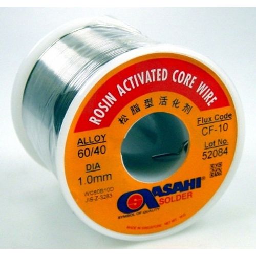Asahi Rosin Soldering Wire Alloy 60/40 (1.0mm) 200g