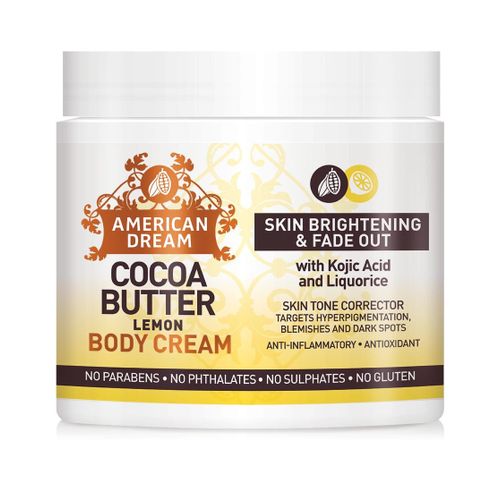 American Dream Cocoa Butter Lemon Cream Infused With Lemon Oil 453ml