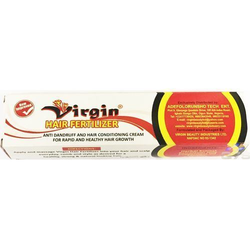 VIRGIN Hair Fertilizer Fast Active Anti Dandruff Growth Cream 125g