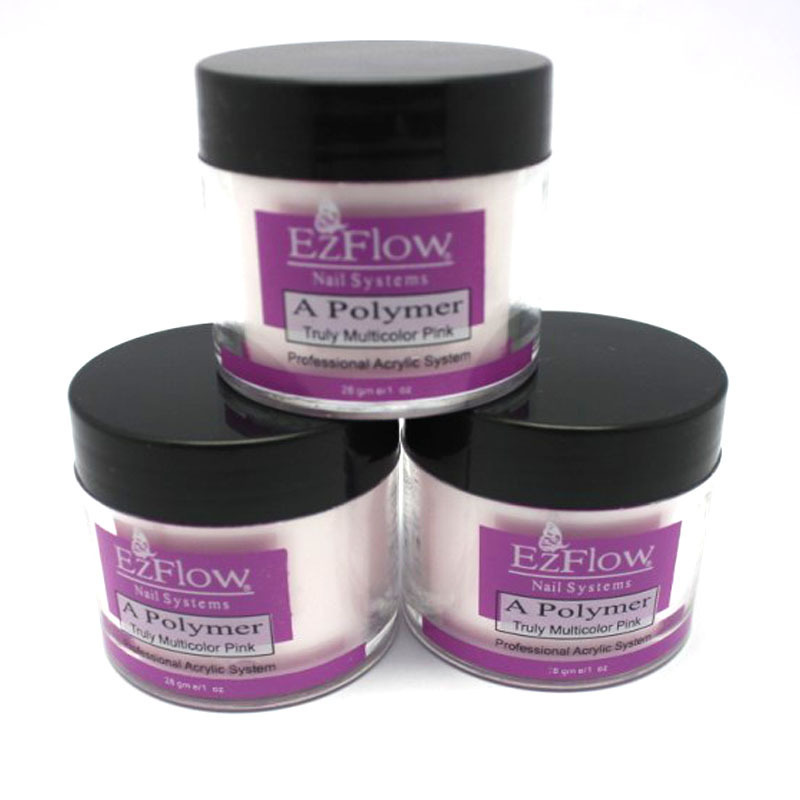 Ezflow Acrylic Powder/Polymer Natural powder For Nails 28g