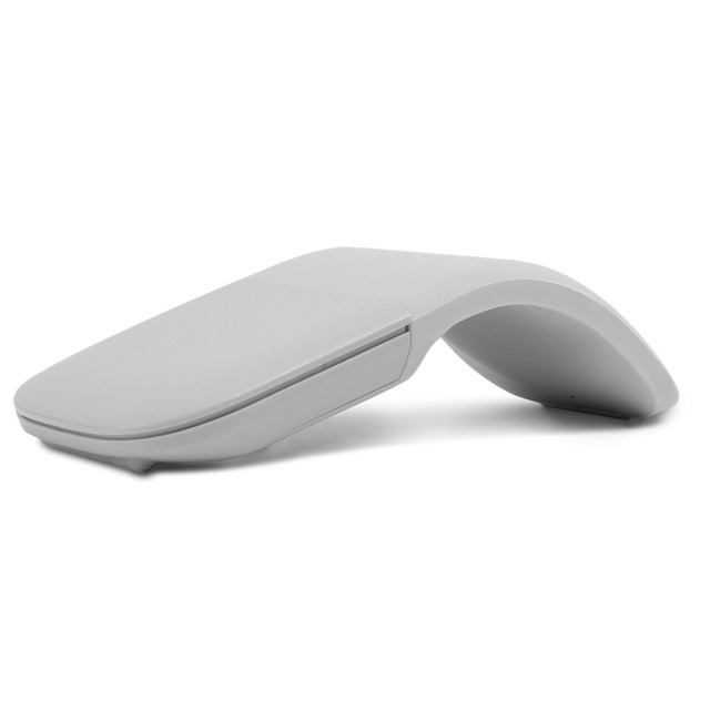 Slim and Portable 2.4Ghz Wireless Folding Arc Optical Mouse Bluetooth Mouse for Notebook PC MacBook