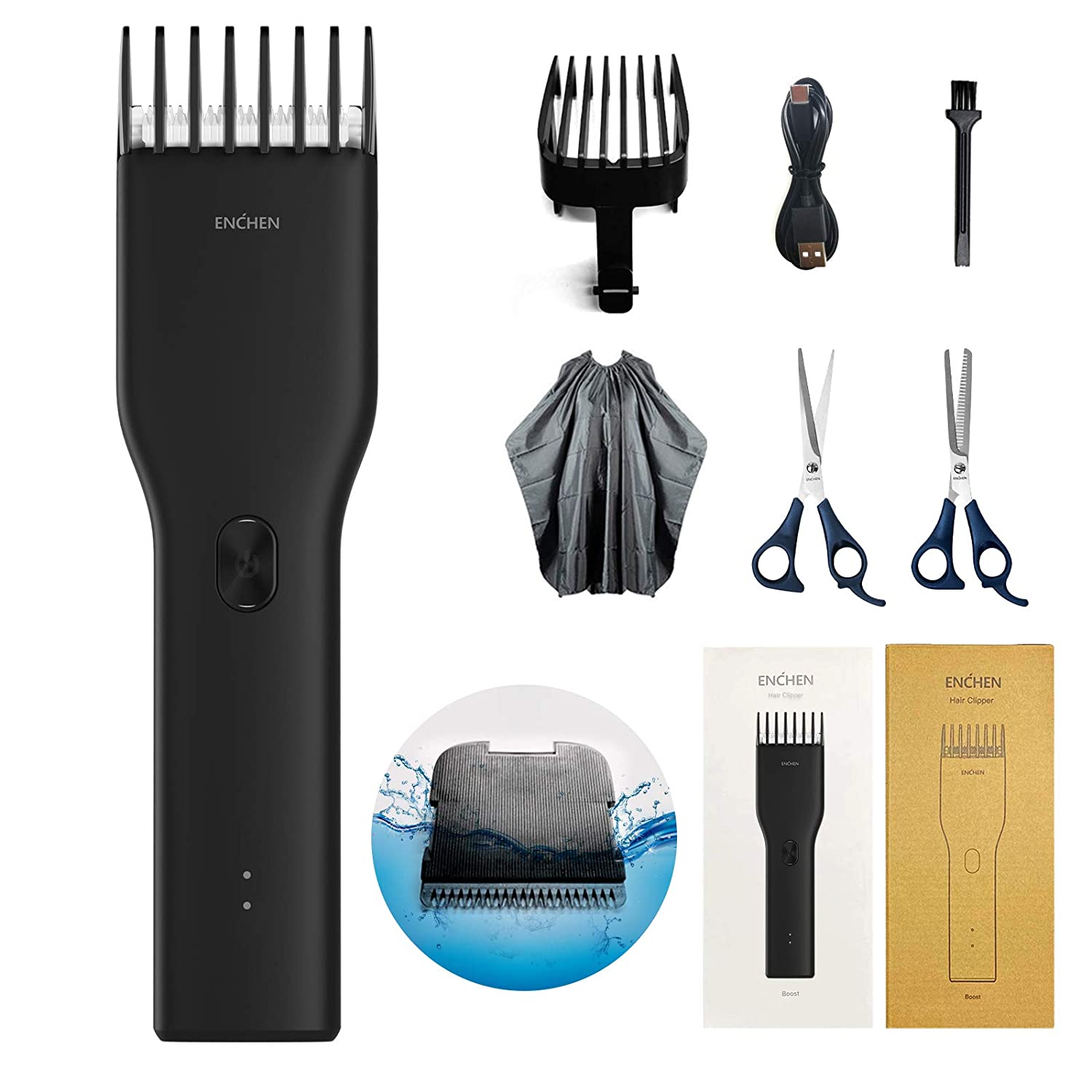 High Quality XiaoMi ENCHEN Hair Clipper Electric Cutter Trimmer