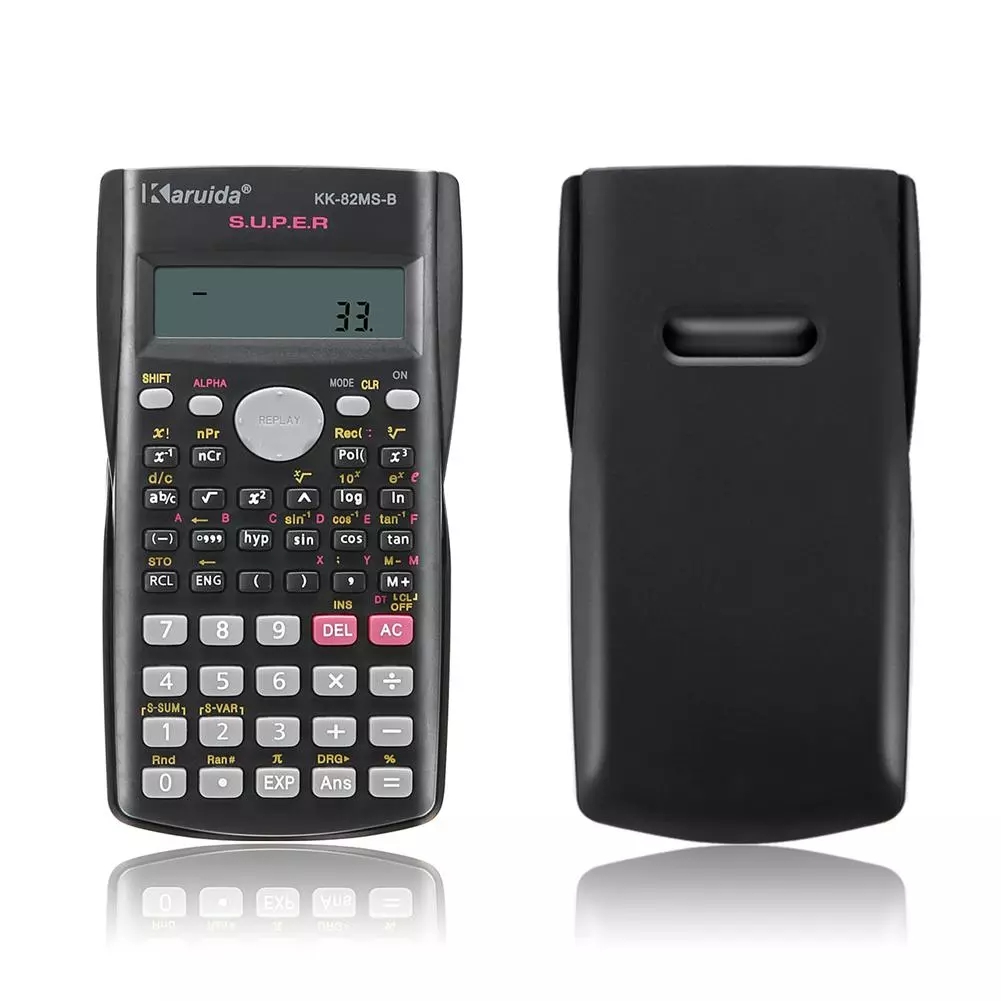 Portable Scientific Calculator School Office Stationeries Multifunction Stationery Scientific Tool