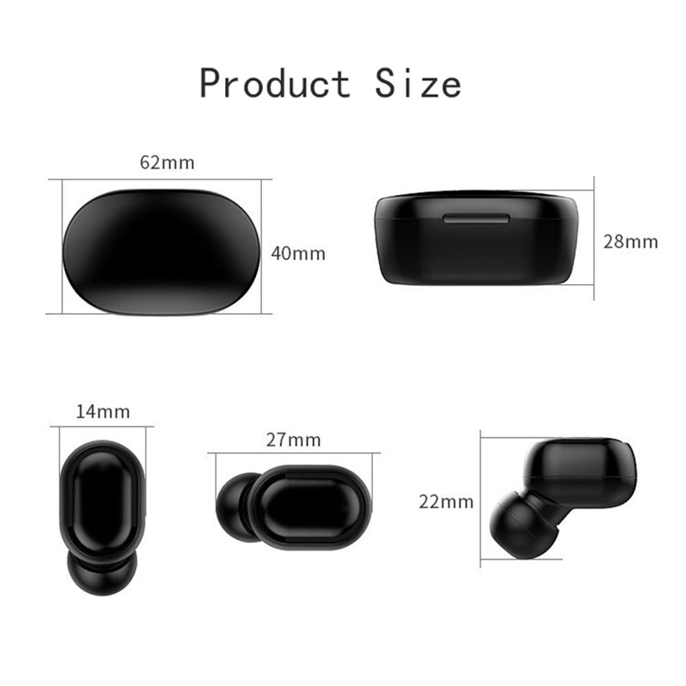 Bluetooth Earphones noise Cancellation Music Sport True Wireless Bluetooth Earbuds Bass Earbuds Wireless Earpods