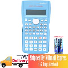 Portable Scientific Calculator School Office Stationeries Multifunction Stationery Scientific Tool Blue