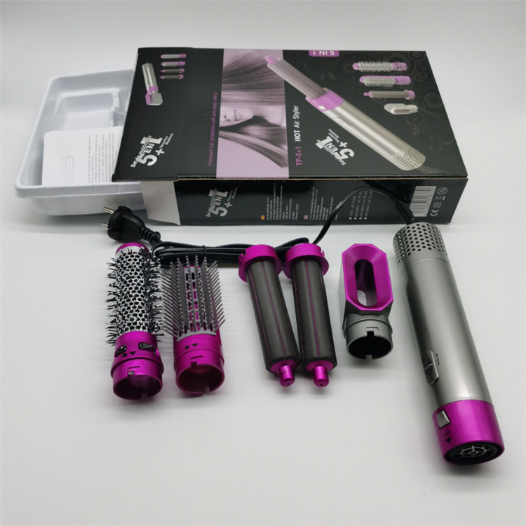5in1 1200W Blow Dryer Hair Dryer Heating and Cooling Constant Temperature Hair Styling Blue Light Anion Hair Care Professinal Quick Drying No Odor