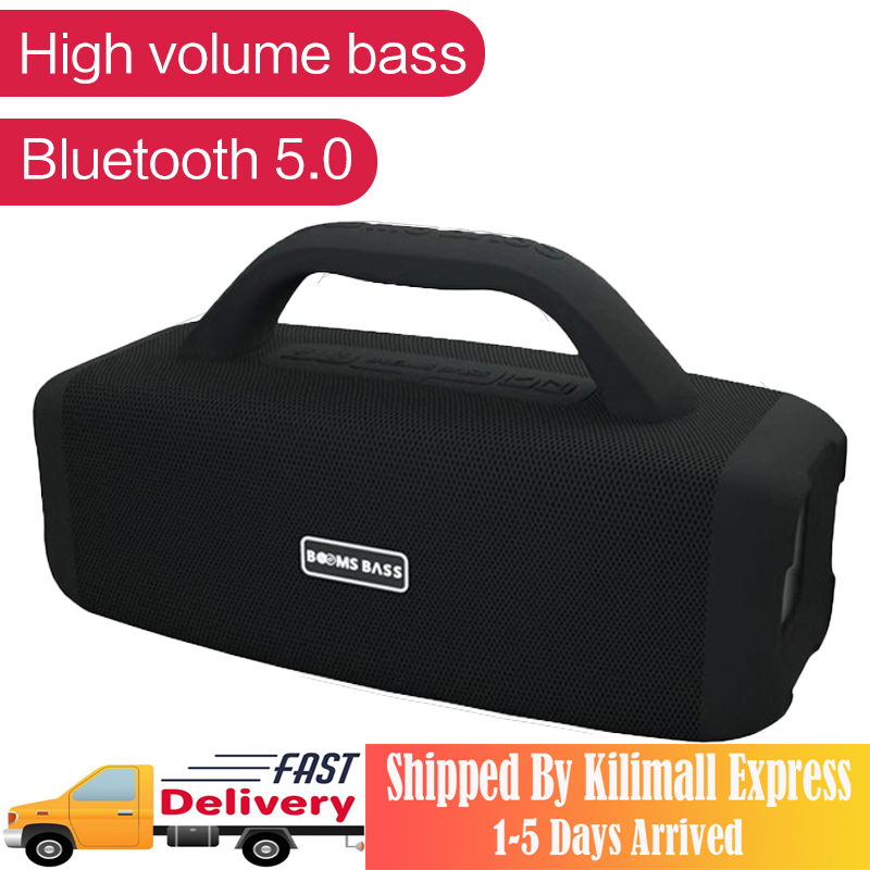 Portable Bluetooth Speaker Woofer Surround Stereo Computer Wireless Speaker Deep Bass Waterproof Plug-in Card Subwoofer