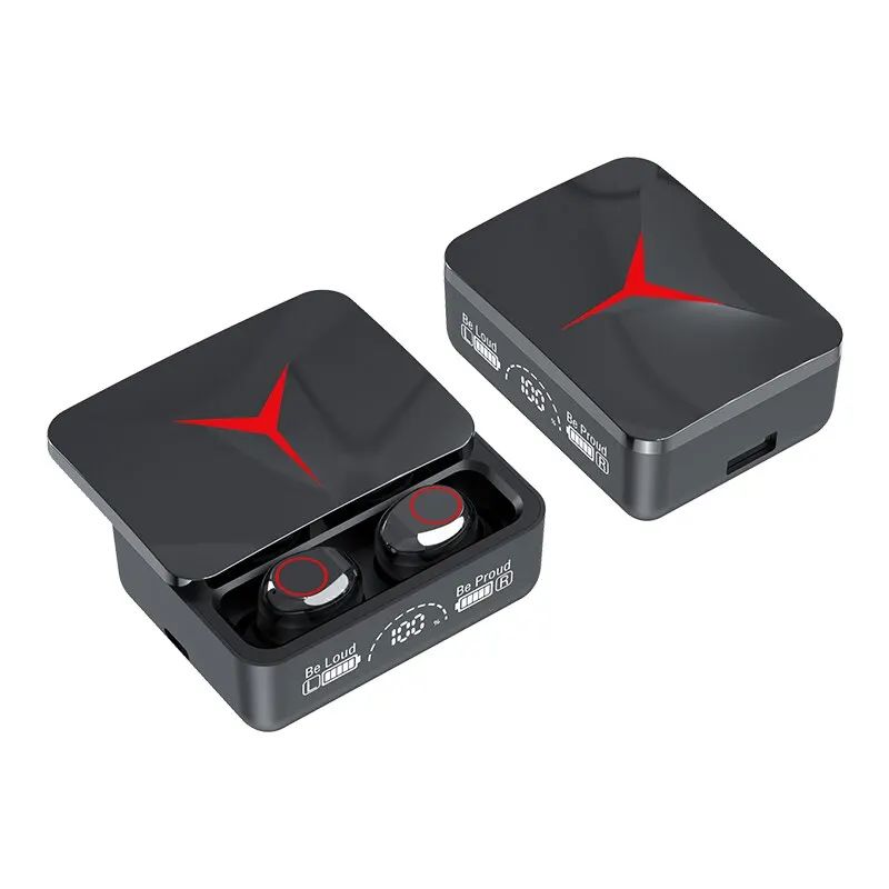 Bluetooth Earphone True Wireless Earpods Stereo Sound Rotatable Earmuff Heavy Bass Magic Tone Bluetooth Earbuds Built-in Mic Sports Earphones