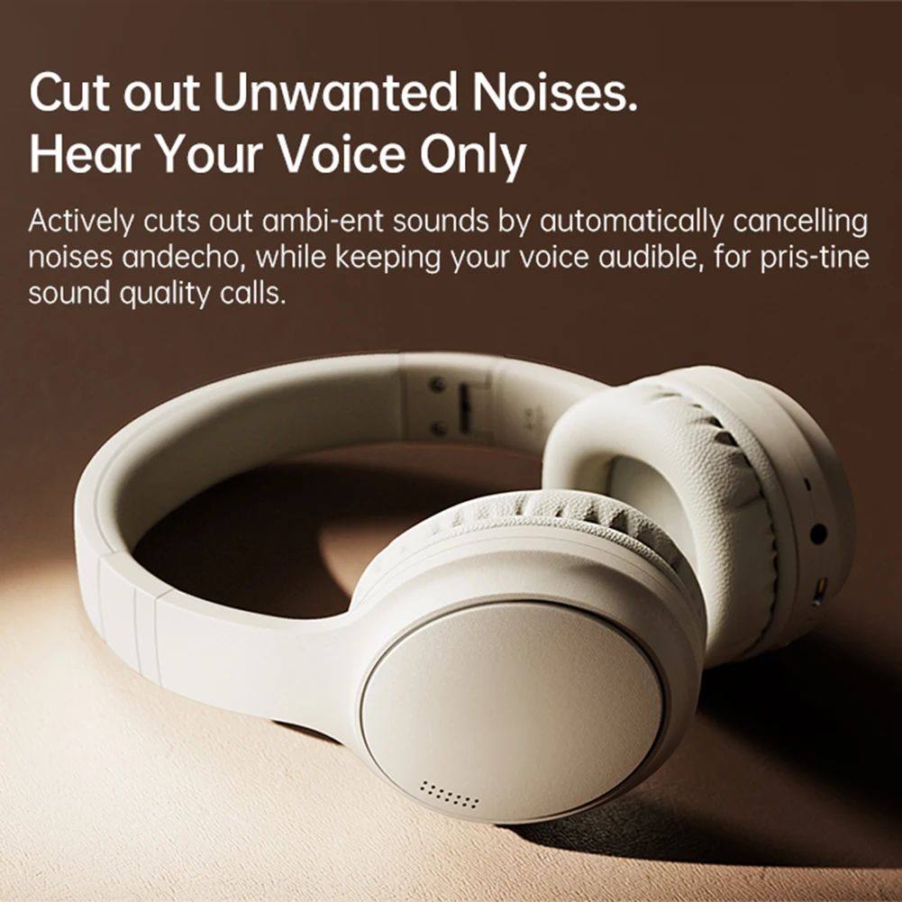 Noise Killer Bluetooth Headphone 23dB ANC 50hr Playtime Headset 3-Mode Noise Cancel for Kenya's Streets/Markets/Home Lighter Than Baby Bottle