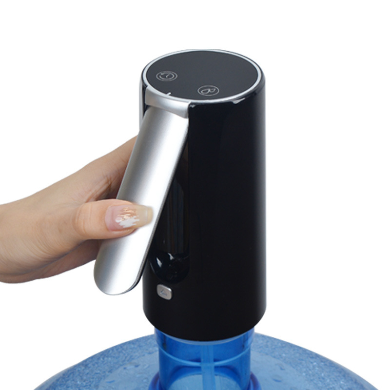 Fold Water Dispenser Food Grade Automatic Electric Water Pump Adjustable Water Discharge Volume LED Display Touch Control Bottle Drinking USB Charging