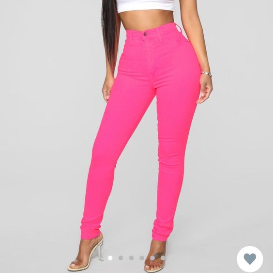 Thin jeans jeans stretch pencil pants, high waist jeans wash thin waist high spring women