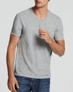 tshirt men Cotton 100% tshirts Short Sleeve men t-shirts V- Neck t shirt plain t shirts