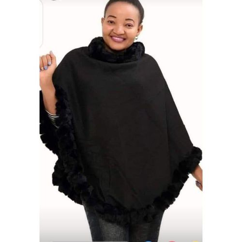 Ladies Warm Poncho Cover Up/ Sweaters