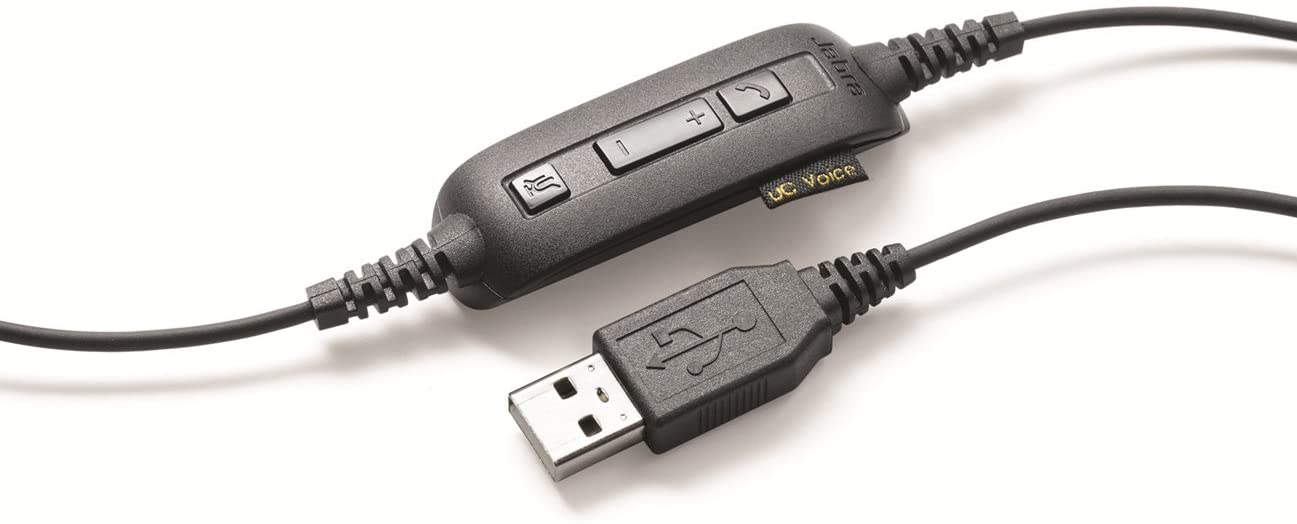Jabra UC VOICE 750 MS Mono (Dark) Lync Optimized Corded Headset