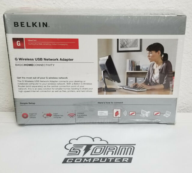 Belkin Wireless G 802.11g USB Network Adapter