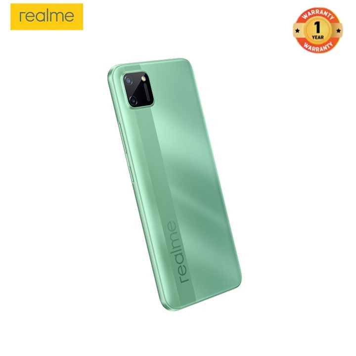 Realme C11 2GB+32GB Phones 6.5&quot; 5000mAh (Dual SIM+1 MicroSD) 13MP Super Night Camera Smart Phone