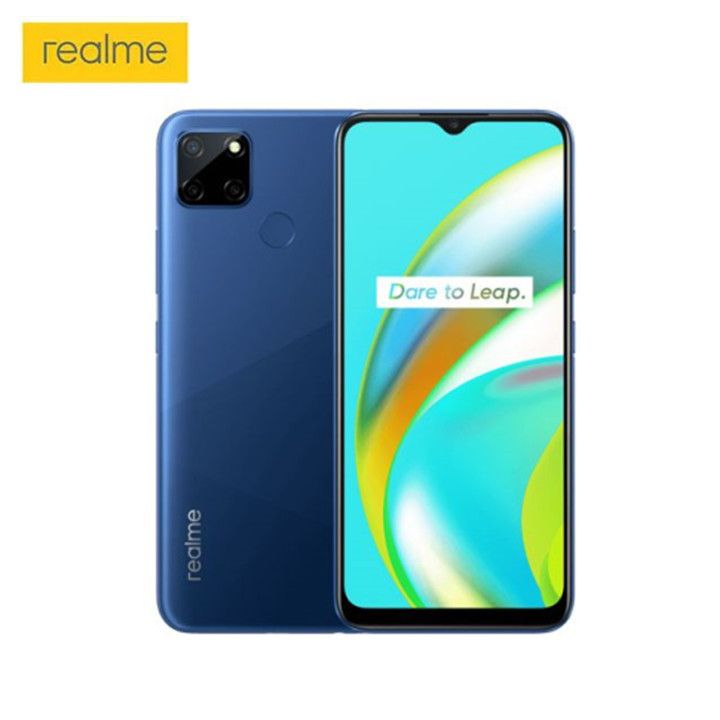 Realme C12 64GB+3GB 6.5'' 6000mAh Super Large Battery (Dual SIM+1 MicroSD) 13MP AI Triple Nightscape Camera Fingerprint Unlock Smart Phone