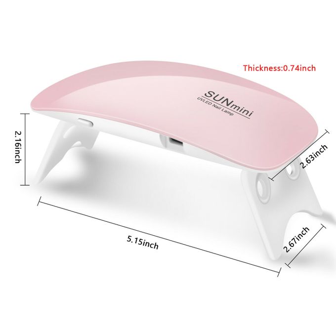 USB Mini UV led Nail Gel Curing Lamp Light Nail Gel Polish Dryer Art Machine nails fan Use Art Tool
