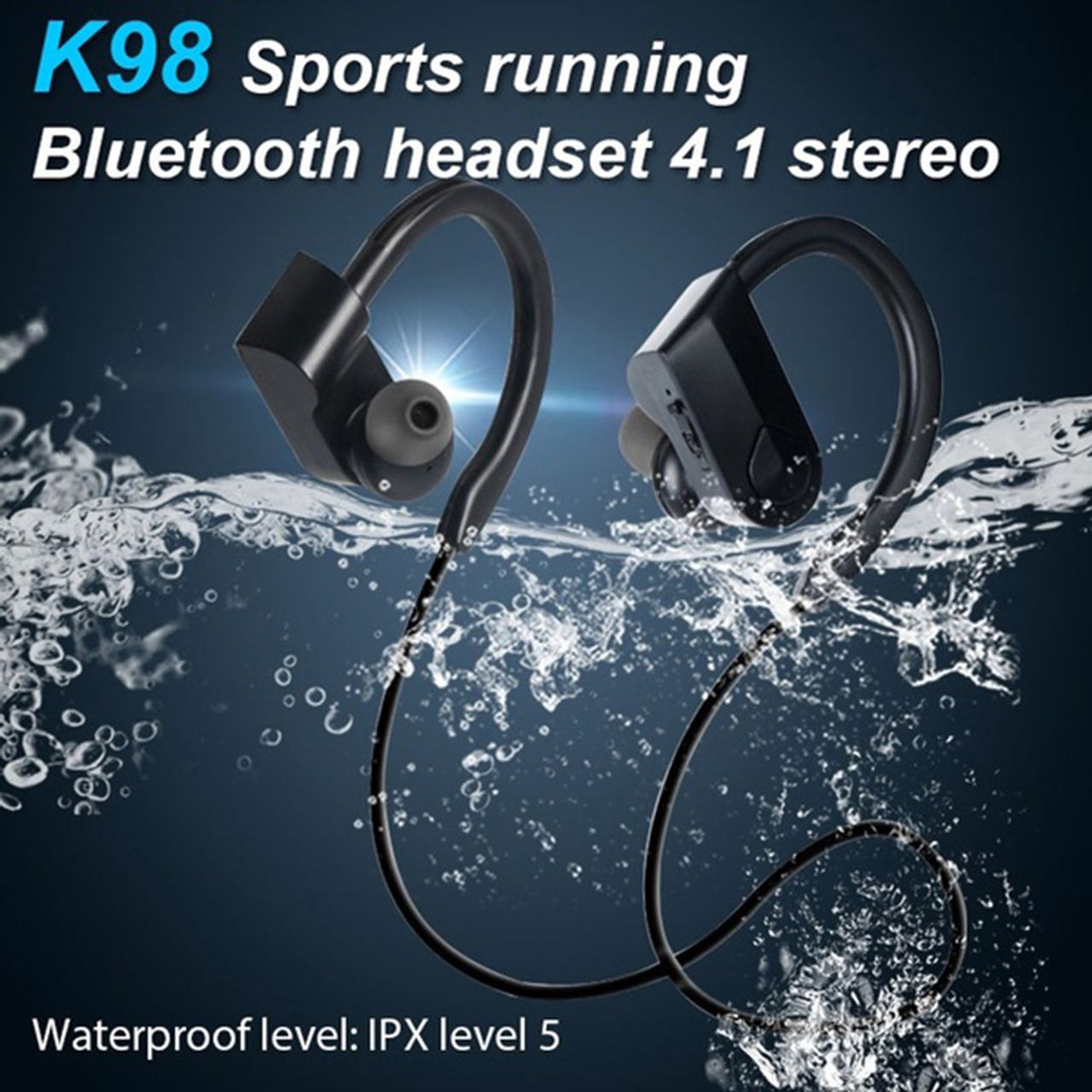 Exclusive discounts for K98 Sport Bluetooth Earphone Wireless