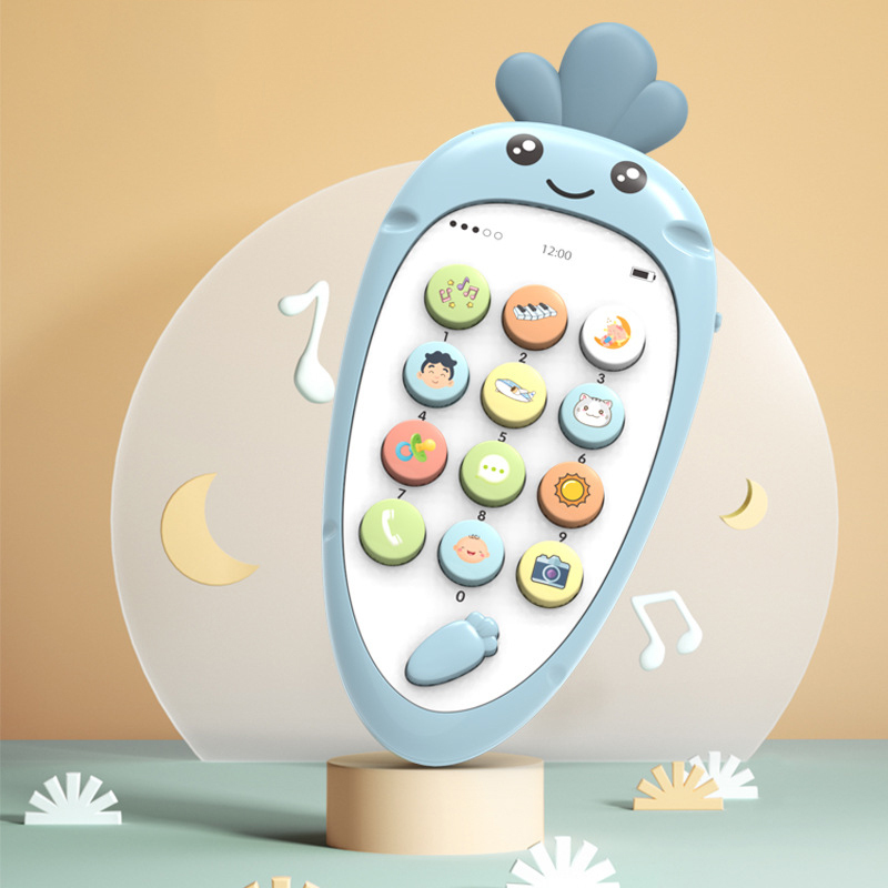 Baby Electronic Phone Toys Teether Music Early Childhood Educational Toys Simulation Phone Toys