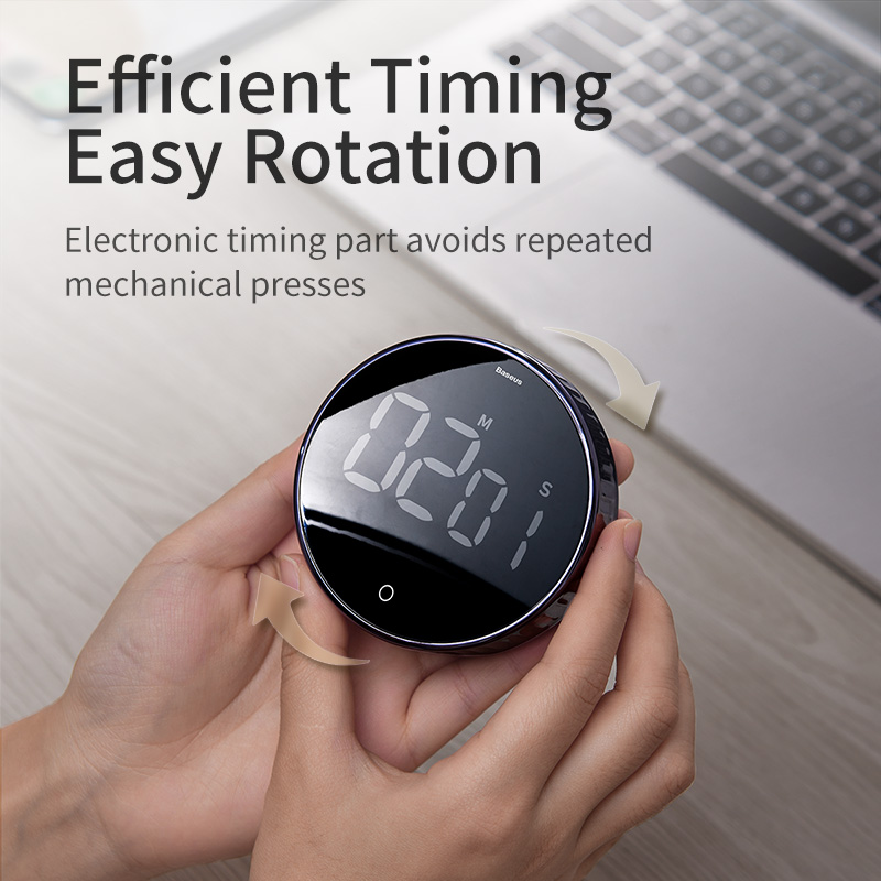 Magnetic Digital Timer for Kitchen Cooking Stopwatch LED Counter Alarm Manual Electronic Countdown