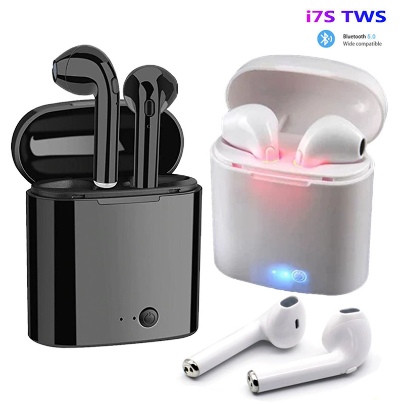 i7s TWS Wireless Earpiece Bluetooth 5.0 Earphones With Mic For smart Phone Xiaomi Samsung Huawei LG