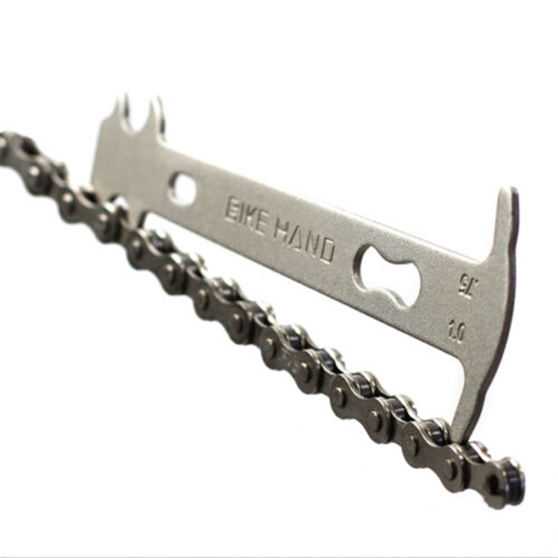 1pc Bicycle Chain Wear Indicator Bike Chains Gauge Measurement Ruler Cycling Replacement Repair Tool