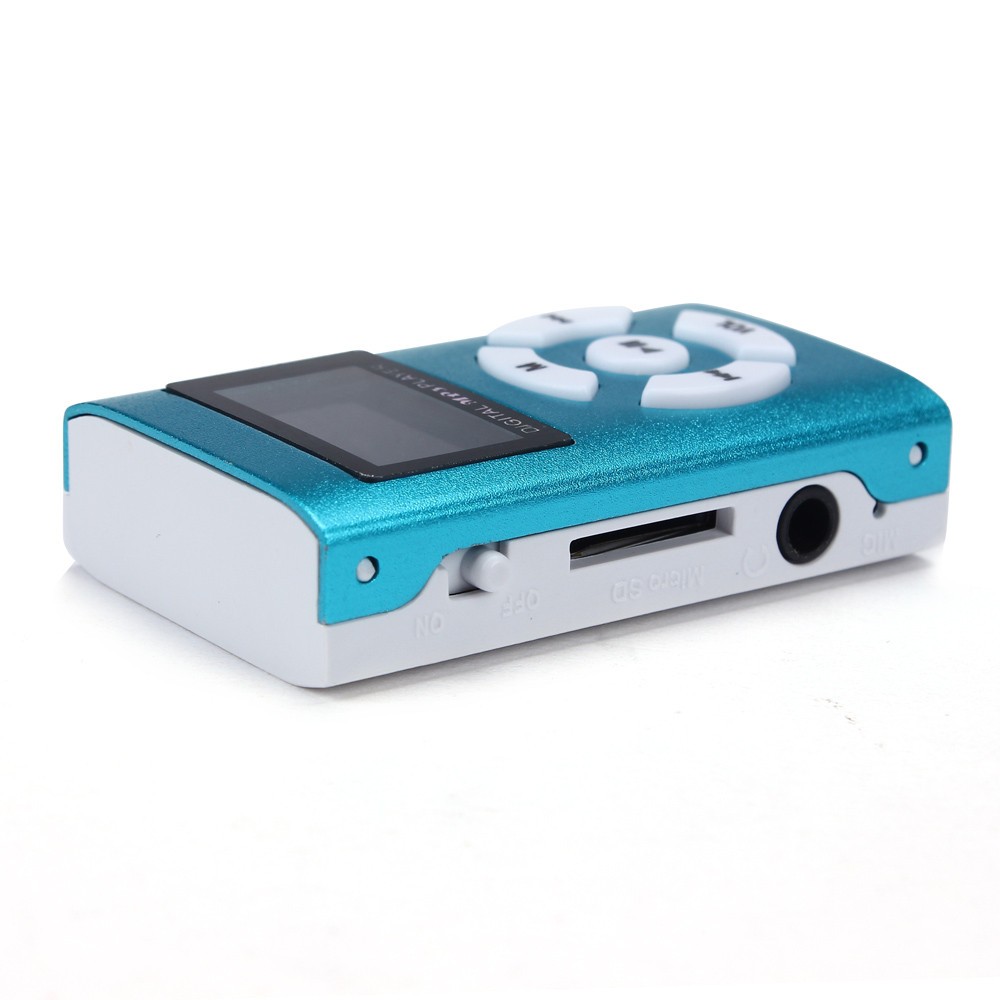 Mini MP3 Player LCD Screen Metal Case Music Media MP3 Support 32GB Micro SD TF Card USB Music Player