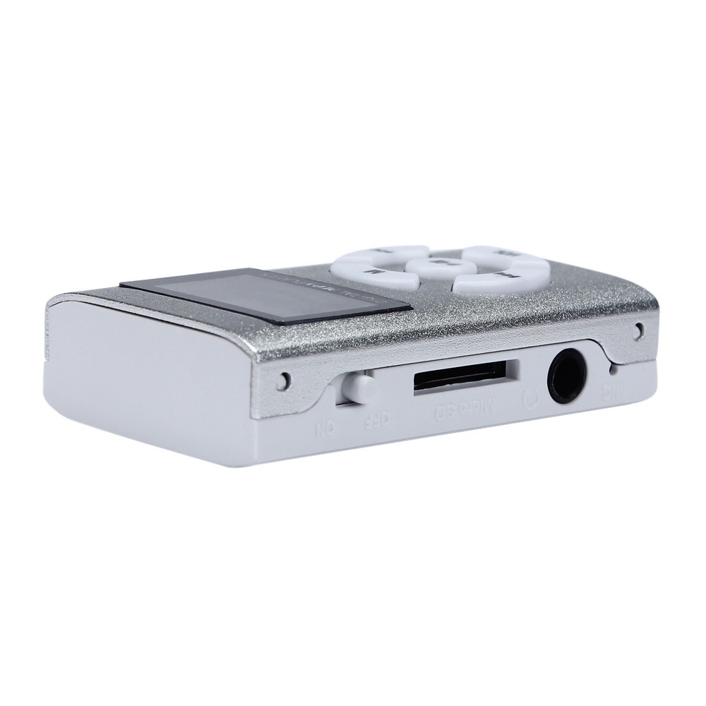 Mini MP3 Player LCD Screen Metal Case Music Media MP3 Support 32GB Micro SD TF Card USB Music Player