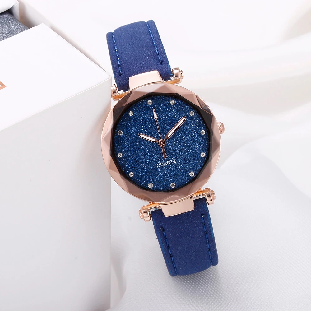 Ladies Fashion Rhinestone Quartz Watch Female Belt Watch Women's Watches Clock Watch Women Watches