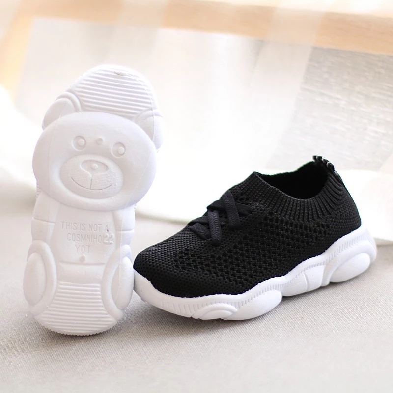 Sneakers Kids Shoes Antislip Soft Bottom Baby Sneaker 2020 Flat Children Girls Boys Sports Shoes