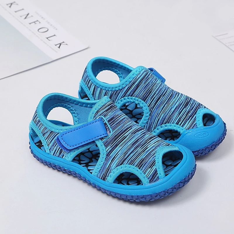 Boys Girls Sandals Childrens Aqua Sport Sandals Soft Non-slip Shoes Kids Outdoor Beach Water Shoes