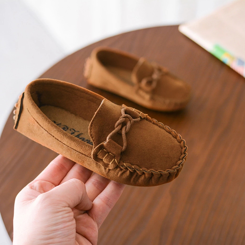 kids Loafers Shoes Sneakers Children Boys Casual Shoes Toddler Girls Soft Bottom Shoes Solid Color