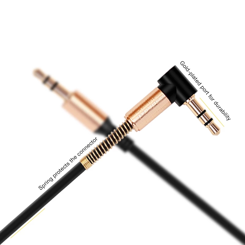 Aux Cable 3.5mm Audio Cable Jack Speaker Cable Male to Male Car Aux Cord for JBL Headphone Samsung