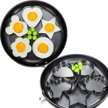 Generic 1Pc Egg Ring Stainless Steel Fried Egg Mold Non-stick