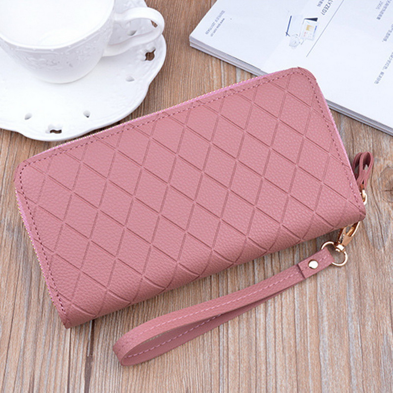 Long Women&apos;s Wallet Female Purses Tassel Coin Purse Card Holder Wallets Pu Leather Clutch Money Bag