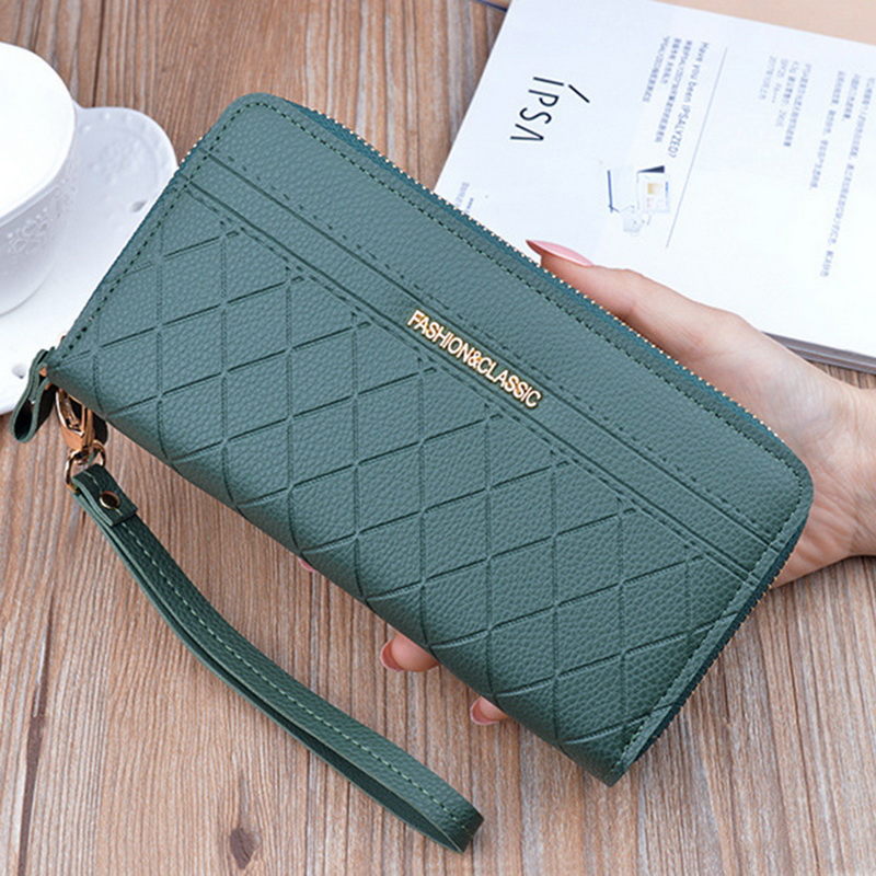 Long Women&apos;s Wallet Female Purses Tassel Coin Purse Card Holder Wallets Pu Leather Clutch Money Bag