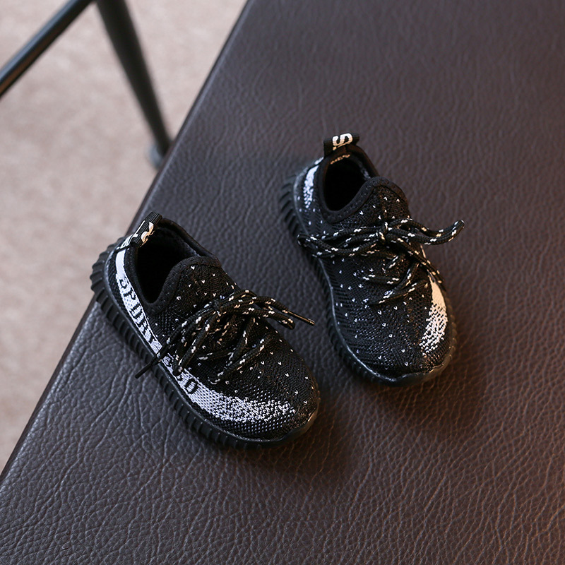 2022 Baby Athletic Shoes Boy Girl Breathable Knitting Mesh Outdoor Shoes boy and girls Athletic & Outdoor Shoes