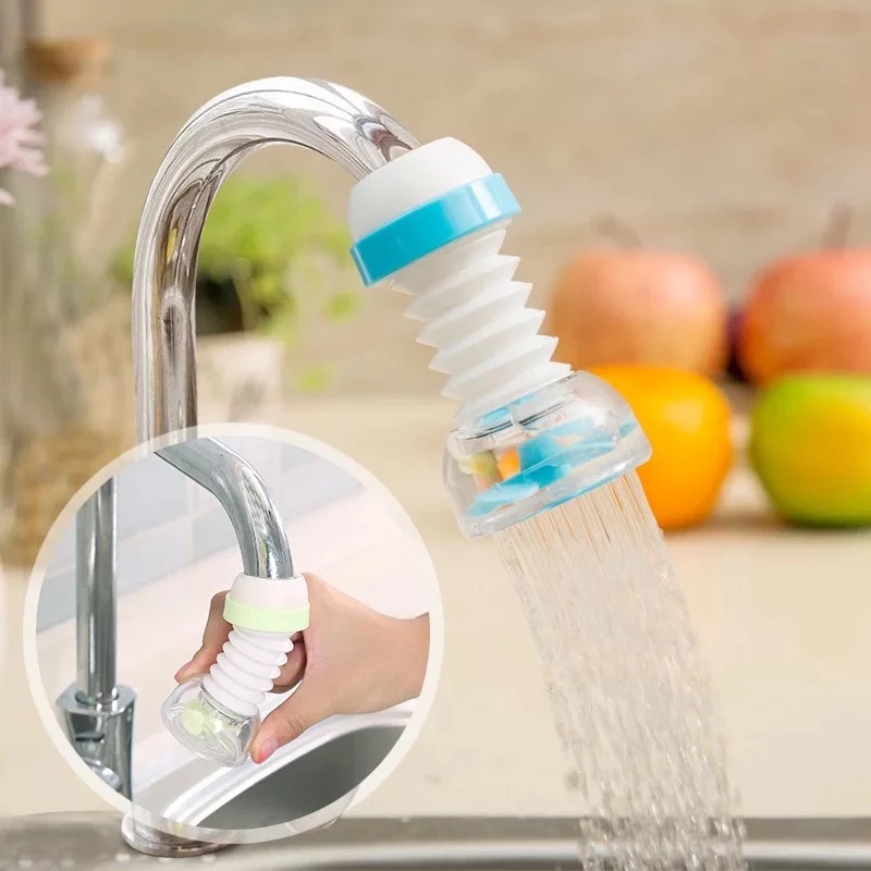 360Degree Adjustable Water Tap Extension Filter Shower Water Tap Faucet Extender Kitchen Accessories