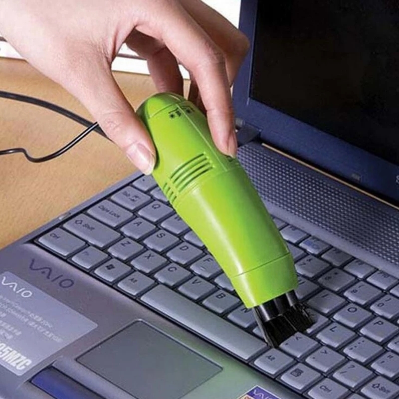 High Quality Laptop Mini Brush Keyboard USB Dust Collector Vaccum Cleaner Computer Clean Tools