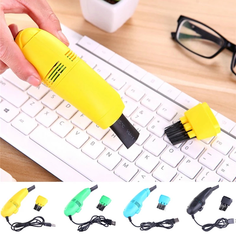 High Quality Laptop Mini Brush Keyboard USB Dust Collector Vaccum Cleaner Computer Clean Tools