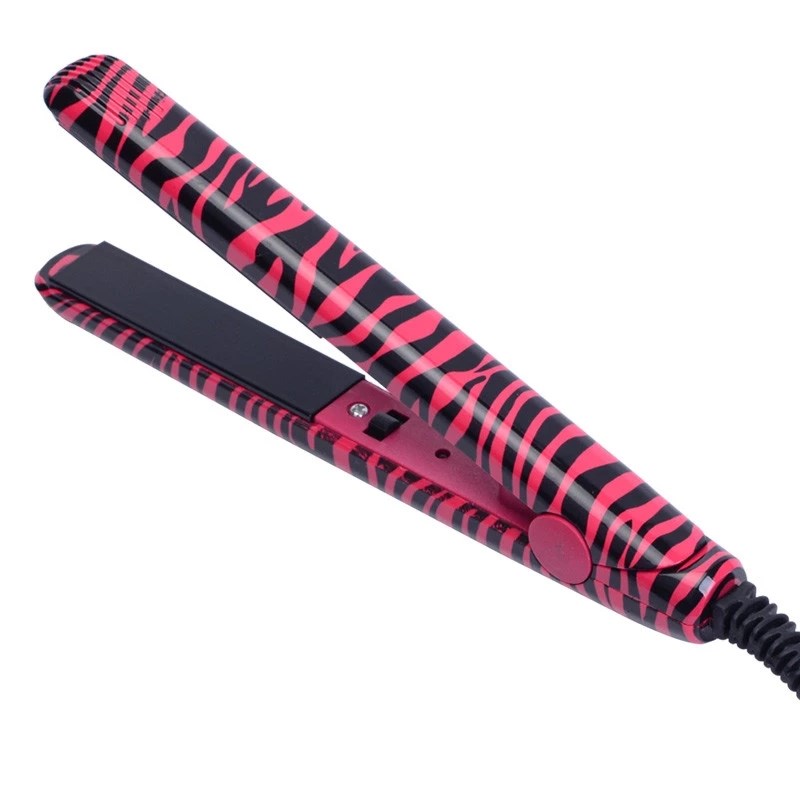 New Electronic Ceramic Fast Hair Straightener Mini Hair Flat Iron Wet/Dryer Straightening Irons EU