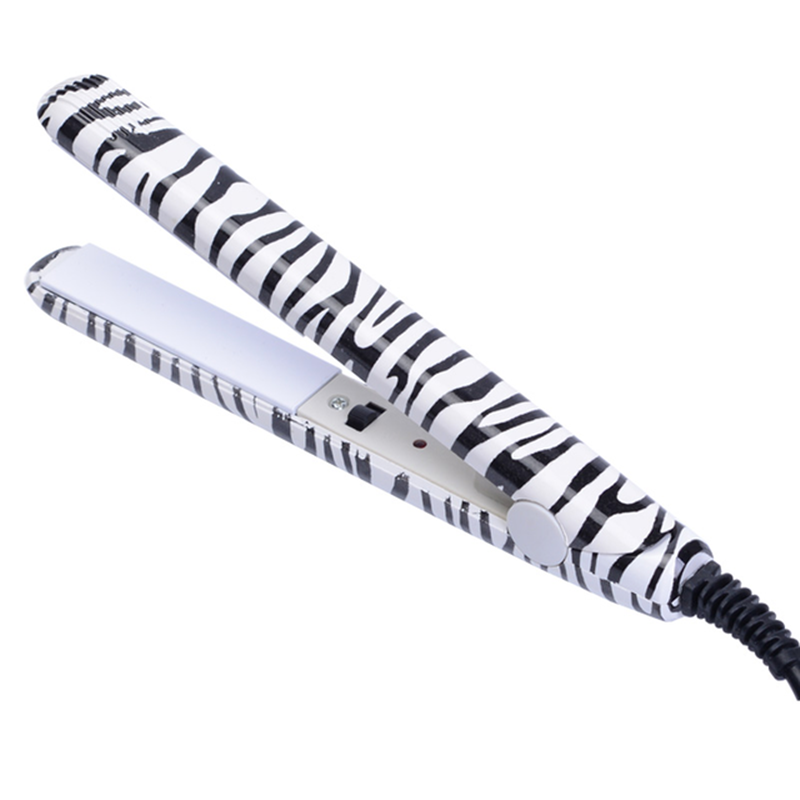 New Electronic Ceramic Fast Hair Straightener Mini Hair Flat Iron Wet/Dryer Straightening Irons EU
